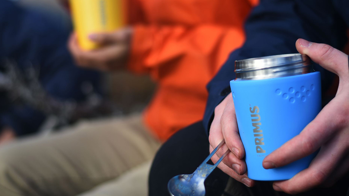 Termos na jedzenie - Primus TrailBreak Lunch Jug - pojemność: 400 ml - kolor: niebieski
